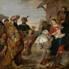 The adoration of the Magi by Cornelis de Vos