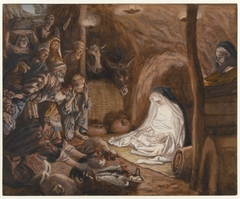 The Adoration of the Shepherds by James Tissot