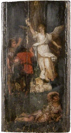 The Angel Appearing To The Shepherds by Flemish School