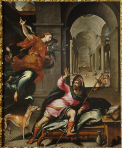 The Appearance of the Angel to St. Roch by Gaspar Dias