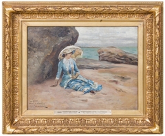 The Artist's Wife on the Beach at Noirmoutier