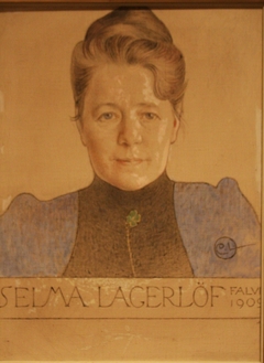The Author Selma Lagerlöf by Carl Larsson