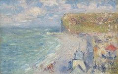The Beach at Fécamp by Gustave Loiseau