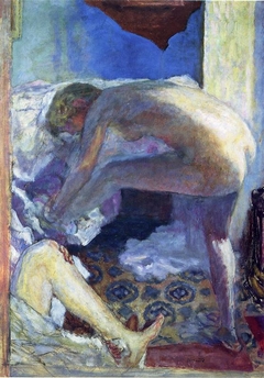 The big blue naked by Pierre Bonnard