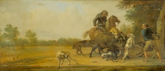 The Boar Hunt by Paulus Potter