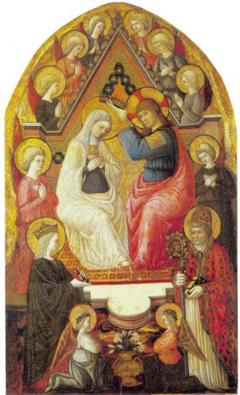 The Coronation of the Virgin by Unknown Artist