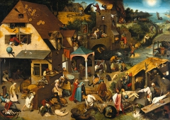 The Dutch Proverbs by Pieter Brueghel the Elder