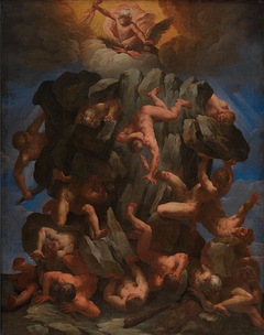 The Fall of the Giants by Guido Reni