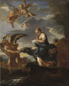 The Flight into Egypt by Anonymous