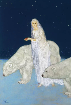 The Ice Maiden by Edmund Dulac