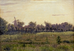 The Meadow near the Artist's House at Farimagsvej outside Copenhagen by Vilhelm Kyhn