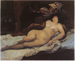 The Murder Of Desdemona by Gustave Courbet