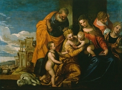 The Mystic Marriage of Saint Catherine of Alexandria by after Paolo Veronese