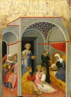 The Nativity of the Virgin by Andrea di Bartolo
