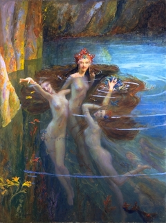 The Nereids by Gaston Bussière