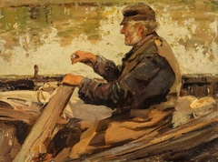 The Old Fisherman by Alexander Ignatius Roche