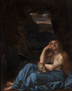 The Penitent Mary Magdalen in a Landscape by After Annibale Carracci