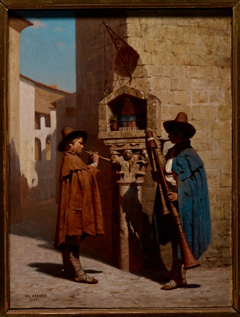 The Pifferari by Jean-Léon Gérôme