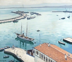 The Port of Algiers by Albert Marquet