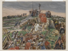 The Procession Nearing Calvary