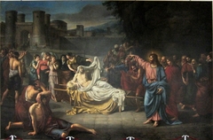 The resurrection of the son of the widow of Naim by Jean-Baptiste Wicar