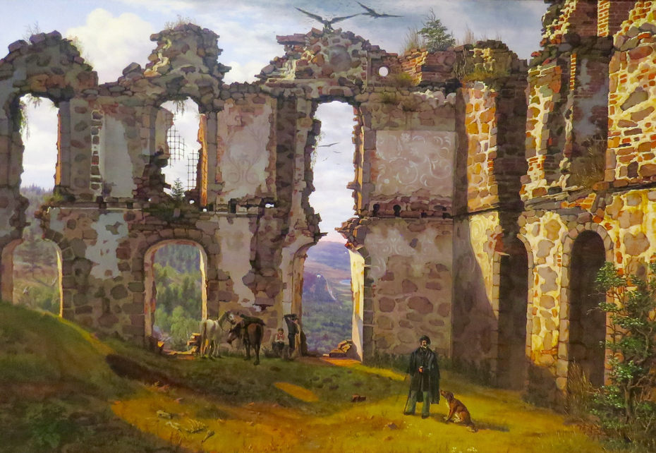 The Ruins of Brahehus near Jönköping, Sweden