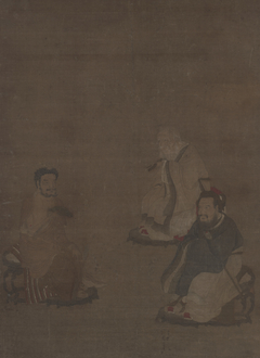 The Three Religions: Confucius, Laozi and Buddha by Han Huang
