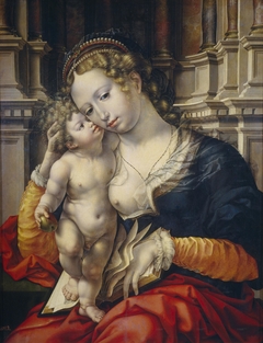 The Virgin and Child by Jan Gossaert