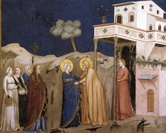 The Visitation by Giotto di Bondone