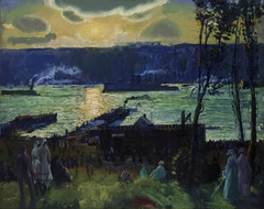 The Warships by George Bellows
