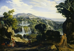 The Waterfalls of Tivoli by Karl Philipp Fohr