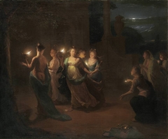 The Wise and Foolish Virgins by Godfried Schalcken