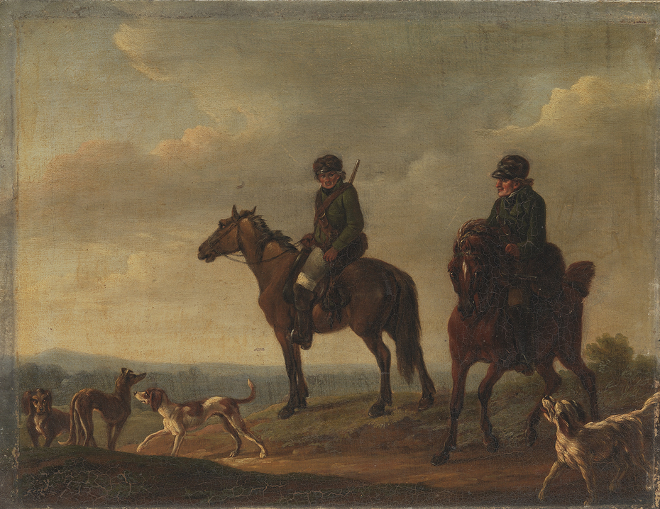 To jægere til hest