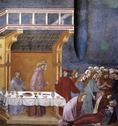 Legend of St Francis - 16. Death of the Knight of Celano by Giotto di Bondone