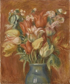 Tulip Bouquet by Auguste Renoir