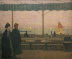 Venice, Looking Out over the Lagoon by James Wilson Morrice
