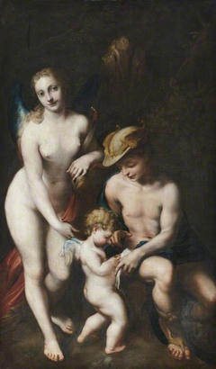 Venus with Mercury and Cupid ('The School of Love') by Anonymous