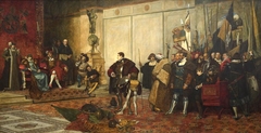 Victorious: One of four Works Illustrating the Life of a Soldier of Fortune by James Dromgole Linton