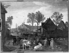 Viehmarkt by Cornelis Saftleven