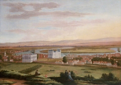 View of Greenwich and the Queen's House from the south-east by Hendrick Danckerts