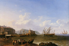 View of Lipari and Stromboli by Jacob Philipp Hackert