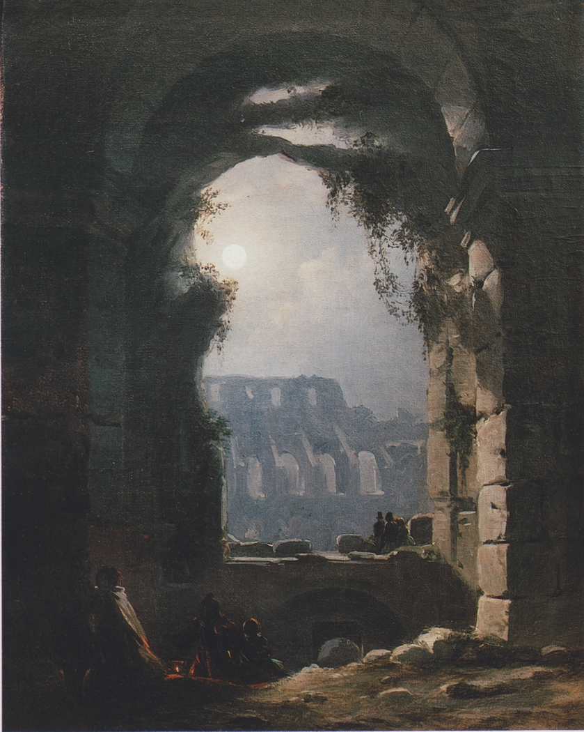 View of the Colosseum by Night
