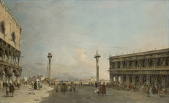 View of the Piazzetta Looking toward San Giorgio Maggiore, Venice by Francesco Guardi