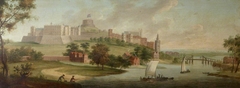 View of Windsor Castle from the River Thames by Anonymous