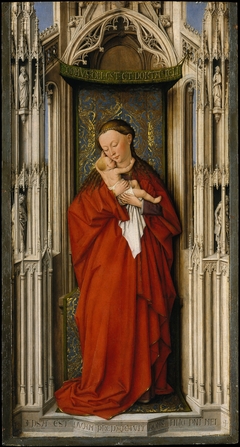 Virgin and Child in a Niche by Anonymous
