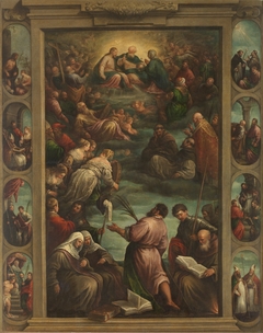 Virgin in Heaven by Francesco Bassano the Younger