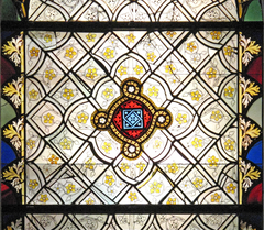 Window with Grisaille Decoration by Anonymous