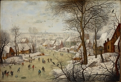 Winter Landscape with a Bird-trap