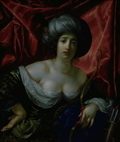 Woman Portrayed as the Goddess Diana