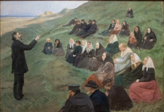 A field sermon by Anna Ancher